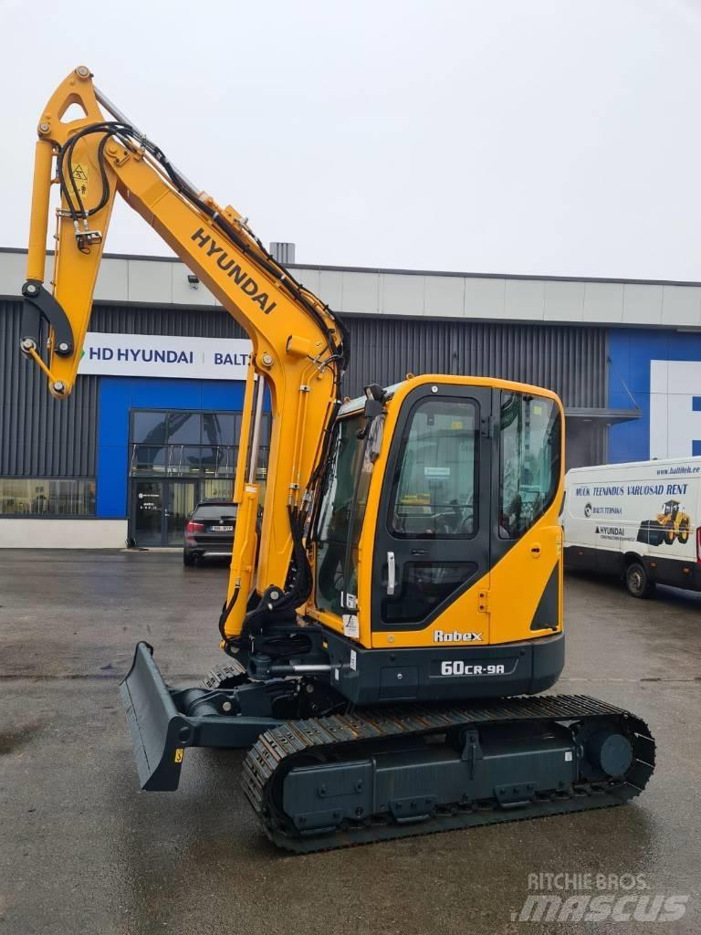 Hyundai R60CR-9A Mini rýpadla < 7t