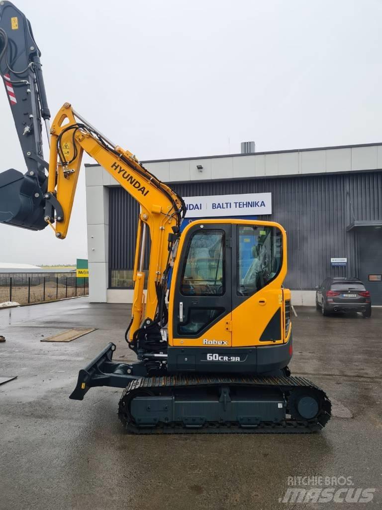 Hyundai R60CR-9A Mini rýpadla < 7t