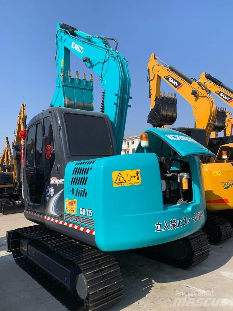 Kobelco SK 75 Pásová rýpadla