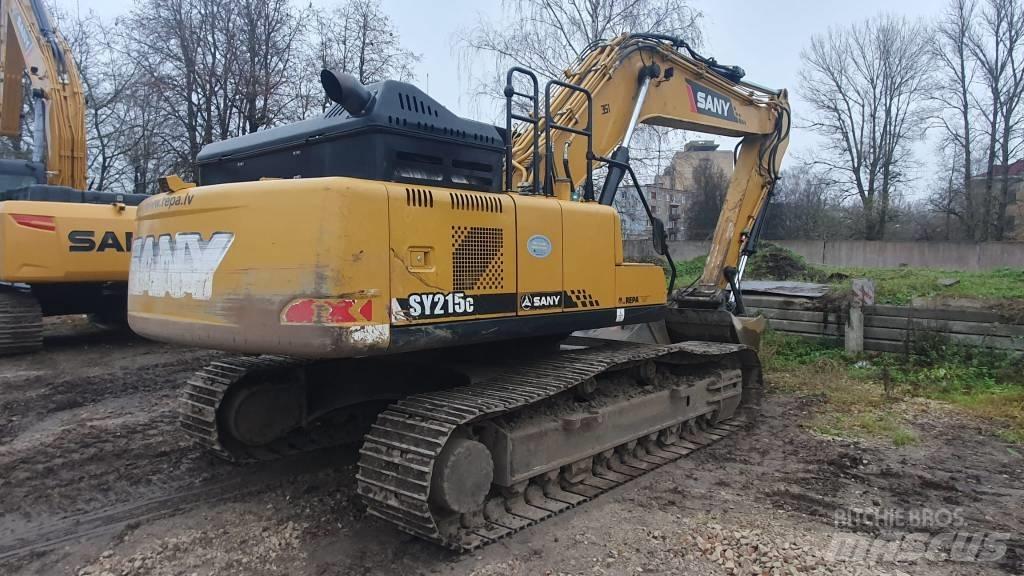 Sany SY 215 C Pásová rýpadla