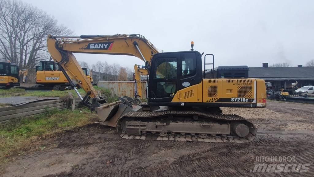 Sany SY 215 C Pásová rýpadla