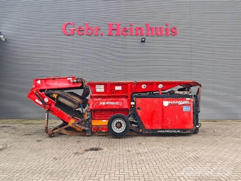 Hammel VB 650 D Drtiče odpadu