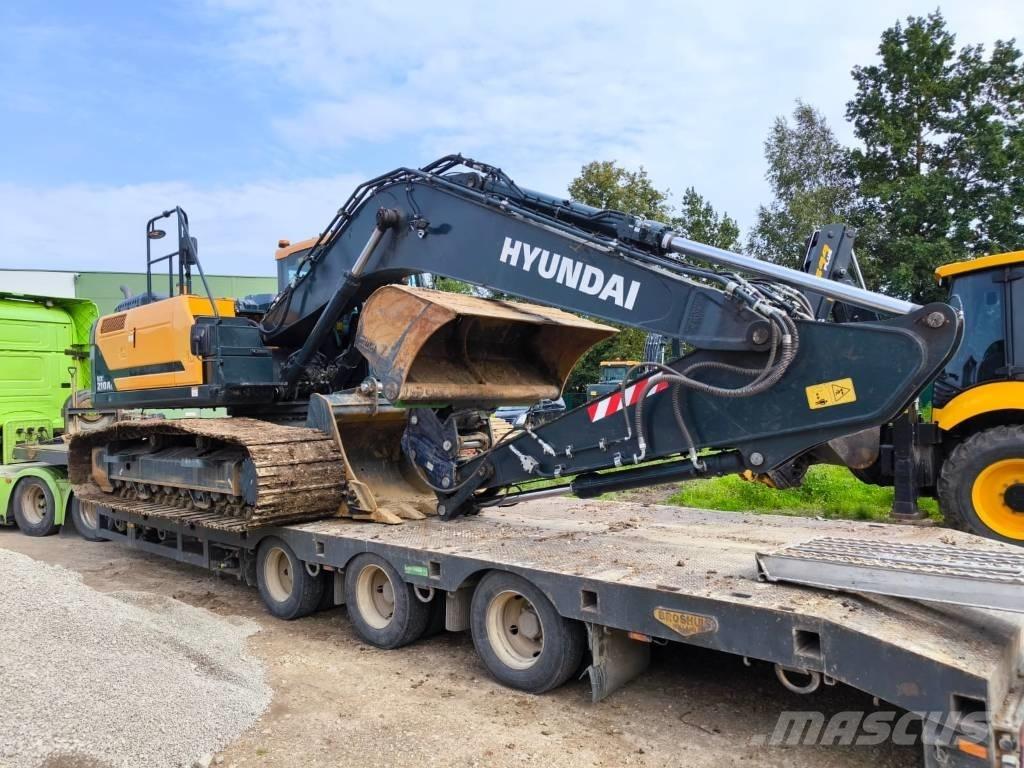 Hyundai HX 210 AL Pásová rýpadla