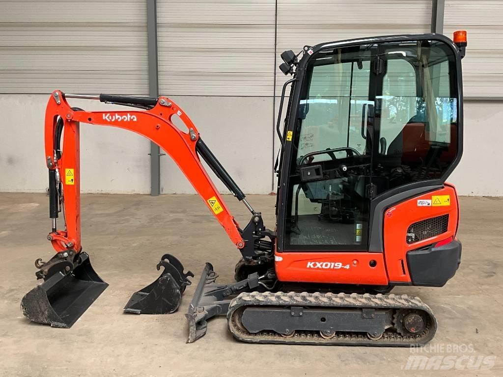 Kubota KX 019-4 Mini rýpadla < 7t