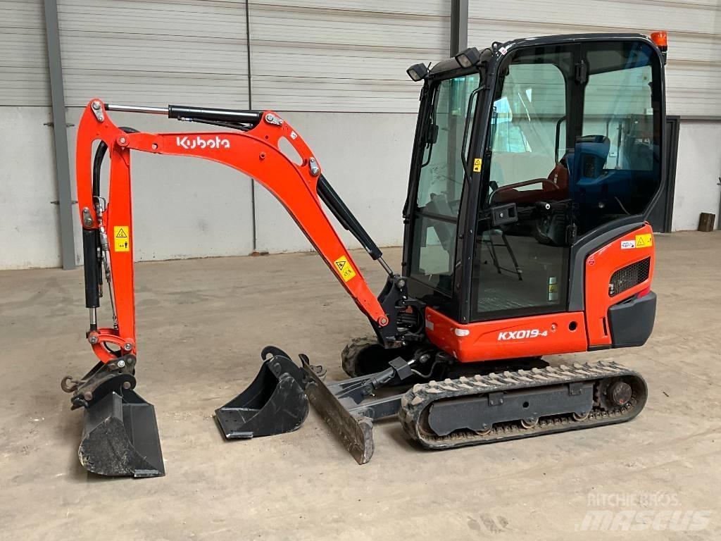 Kubota KX 019-4 Mini rýpadla < 7t