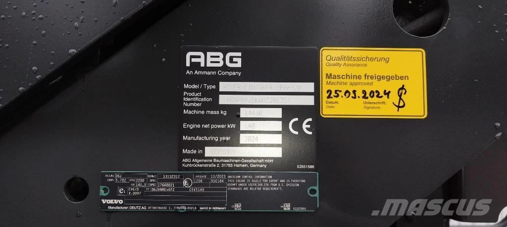 Ammann ABG 6820 Finišery