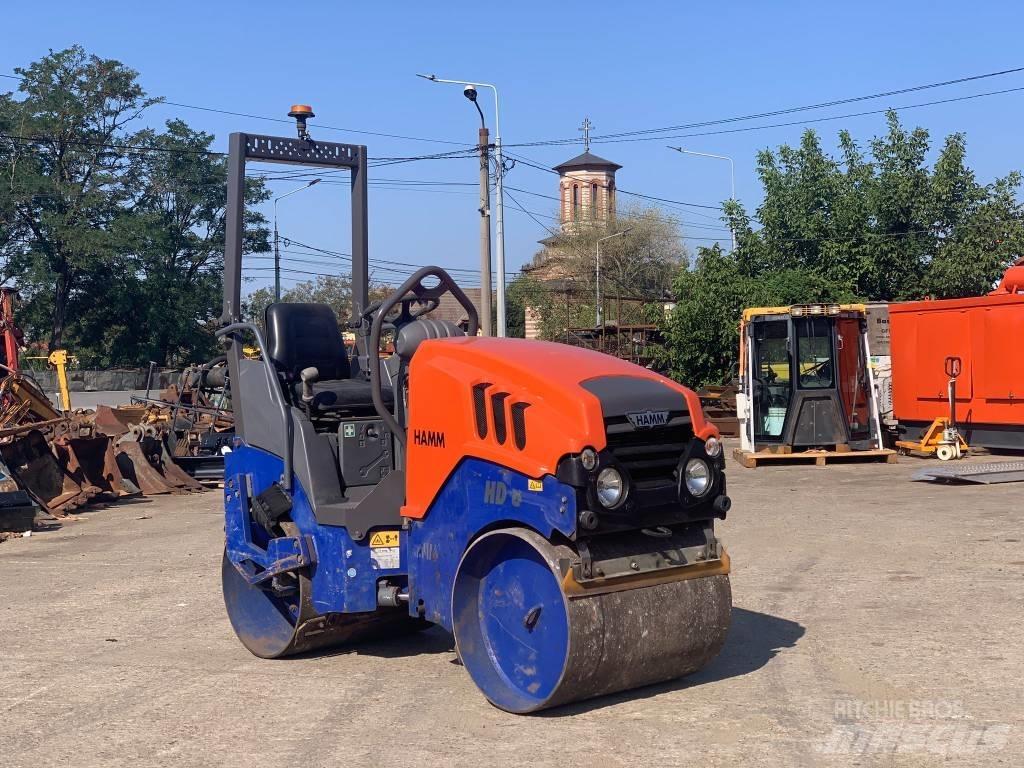 Hamm HD 8 VV Tandemové válce