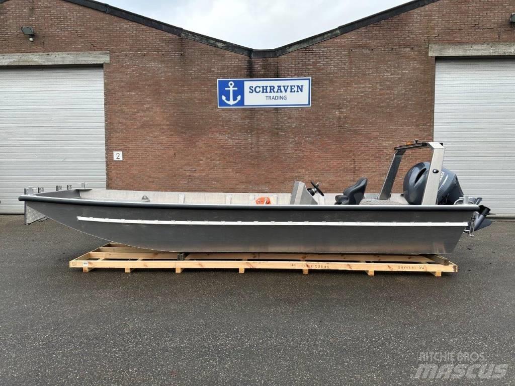  Werkboot Aluminium Pracovní lodě, bárky a pontony