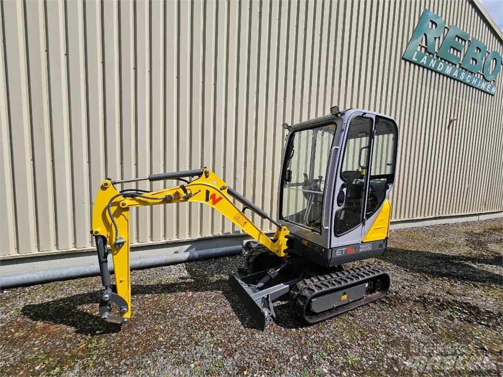 Wacker ET 16 Mini rýpadla < 7t