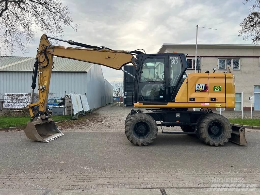 CAT 314 Next gen Kolová rýpadla