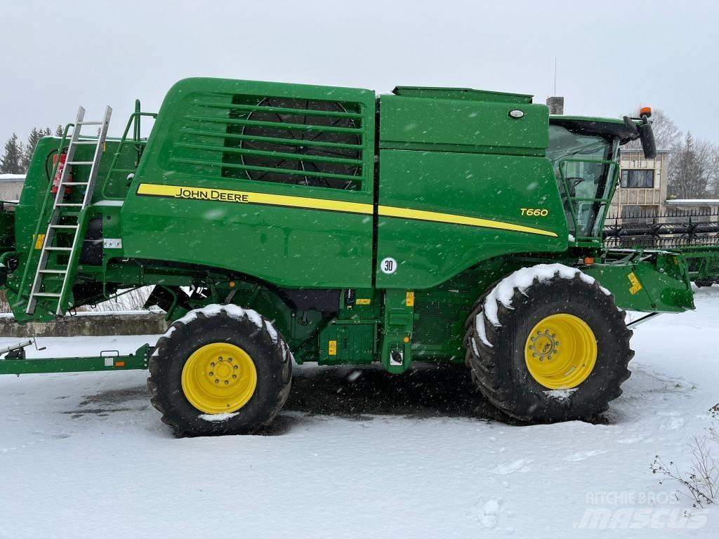 John Deere T 660 Sklízecí mlátičky
