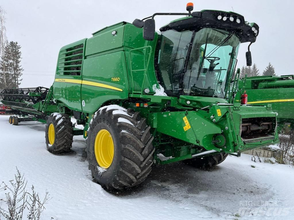 John Deere T 660 Sklízecí mlátičky