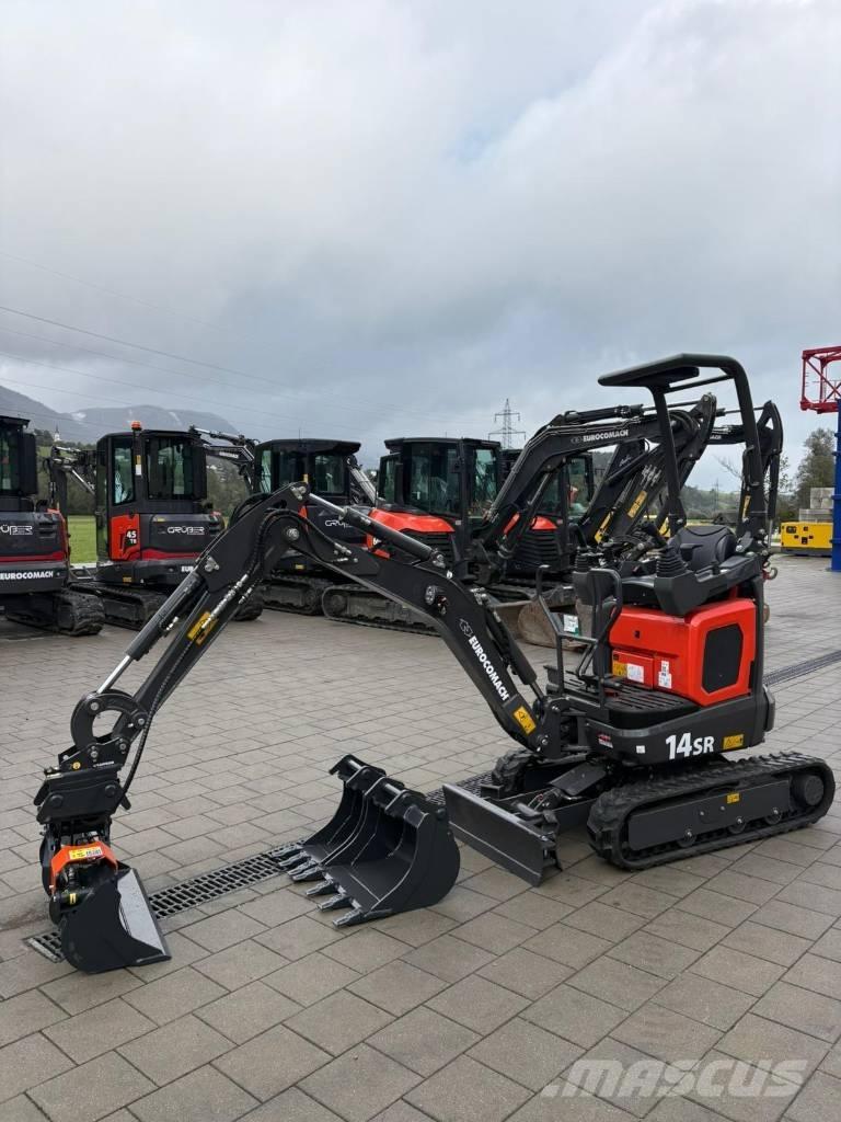 Eurocomach ES14SR Mini rýpadla < 7t
