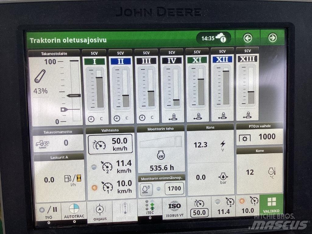 John Deere 6155R Traktory