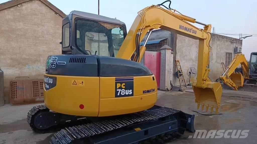 Komatsu PC 78 US Pásová rýpadla