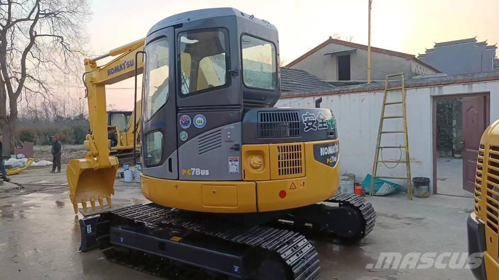 Komatsu PC 78 US Pásová rýpadla