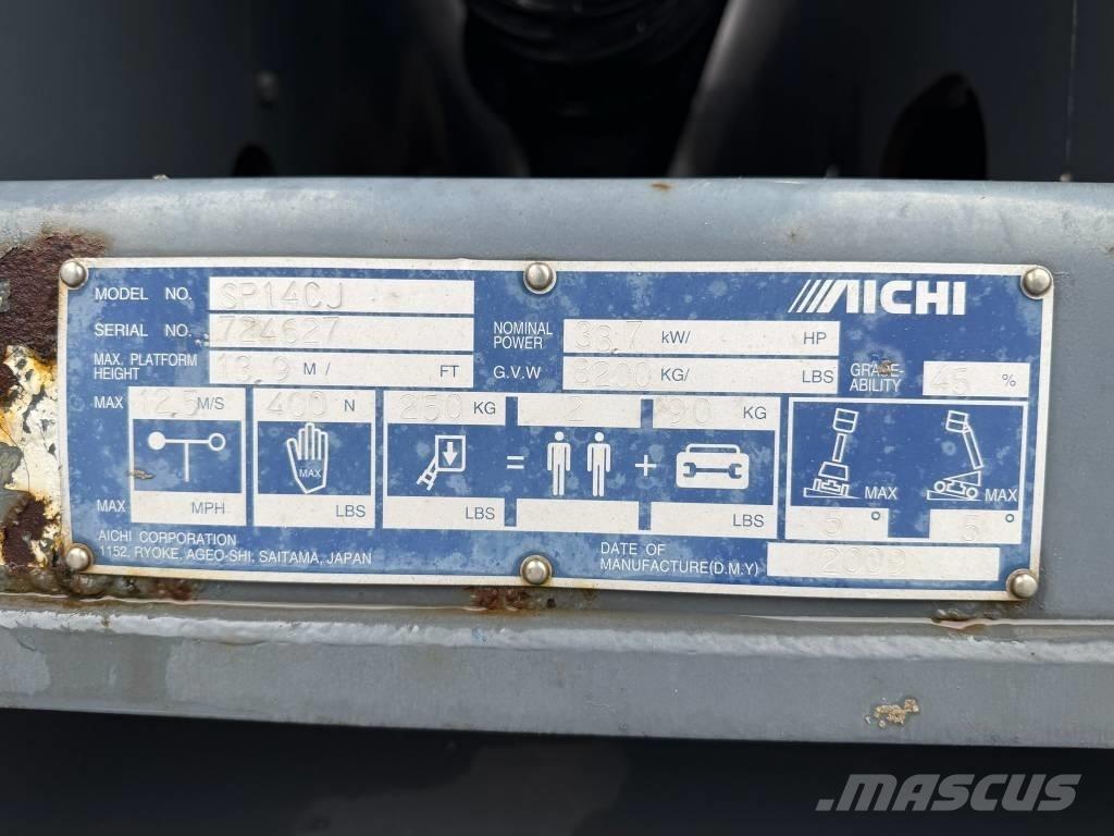 Aichi SP 14 CJ Teleskopické plošiny