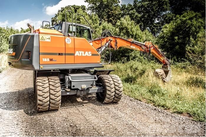 Atlas 175W Kolová rýpadla