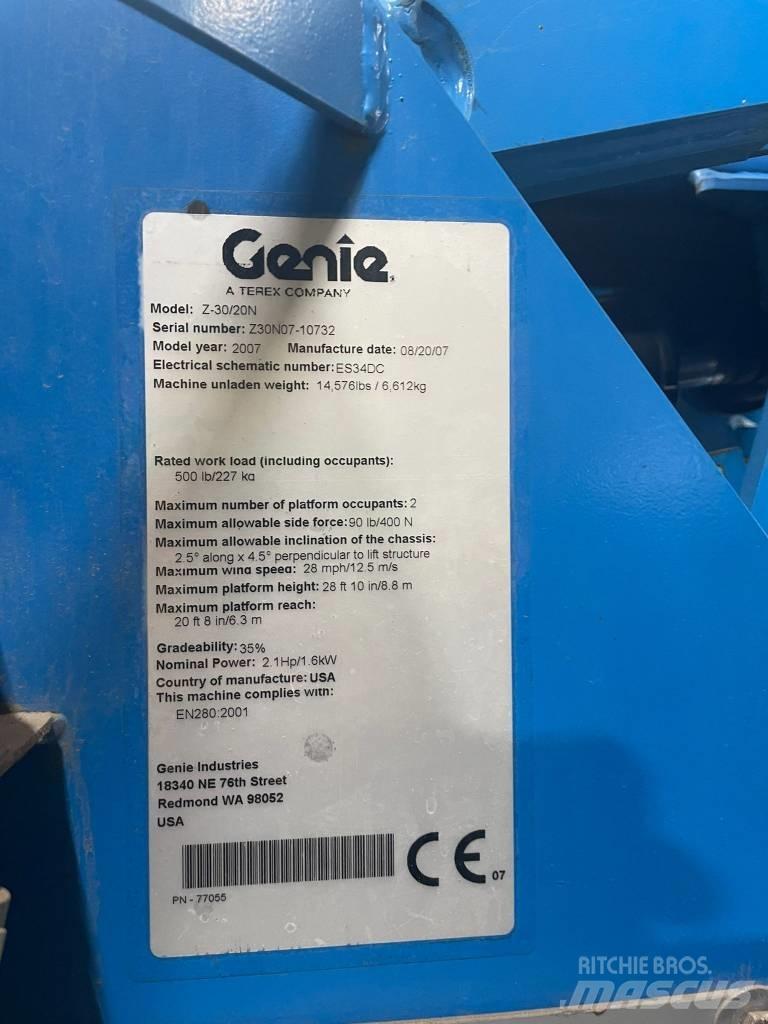 Genie Z 30/20 N RJ Kloubové plošiny