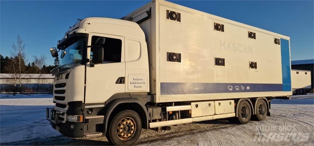 Scania R450 Vozy na přepravu zvířat