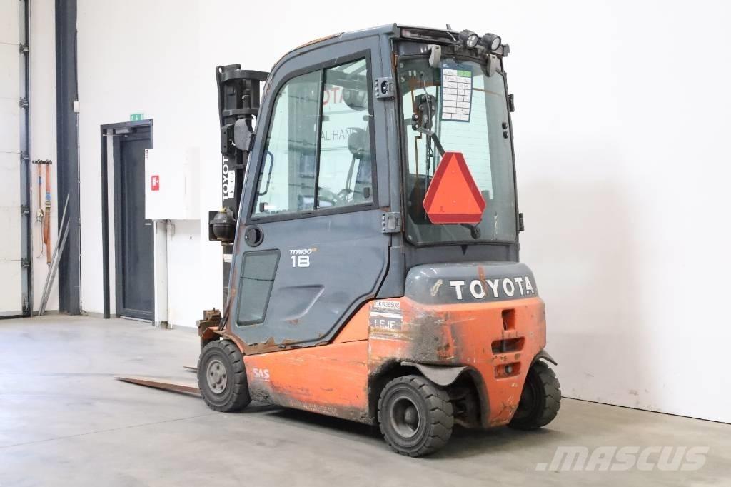 Toyota 8FBM18T Akumulátorové vozíky