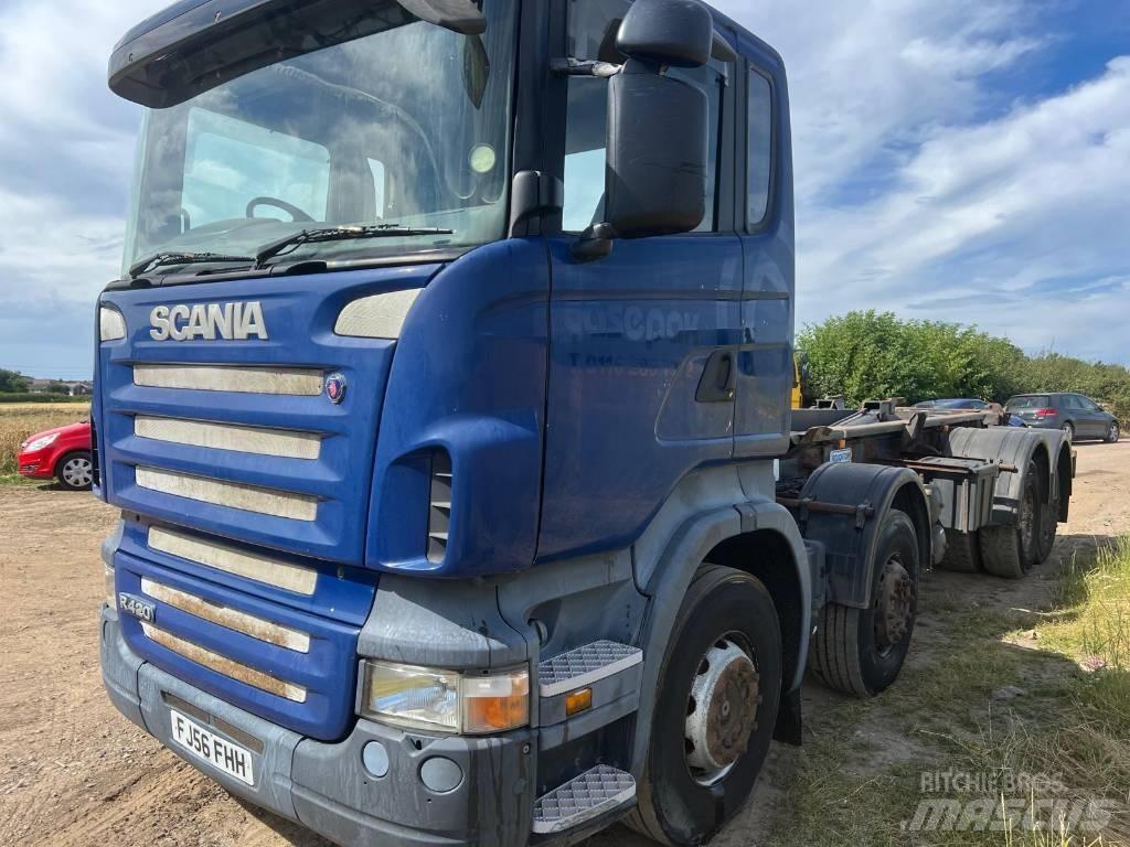 Scania R420 Hákový nosič kontejnerů