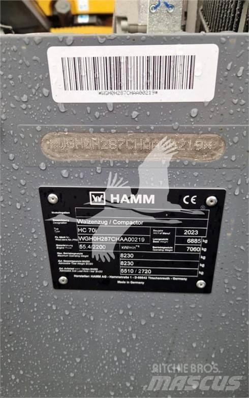 Hamm HC70i Tahačové válce