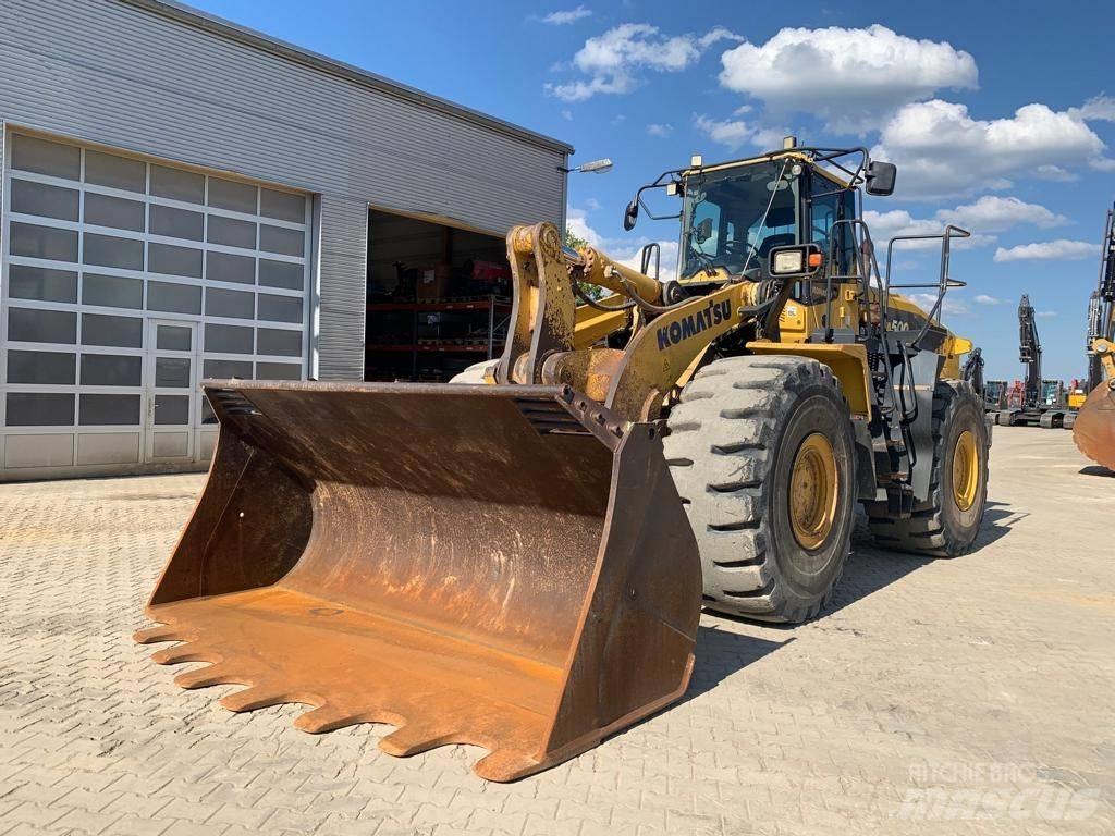 Komatsu WA 500-7 Kolové nakladače