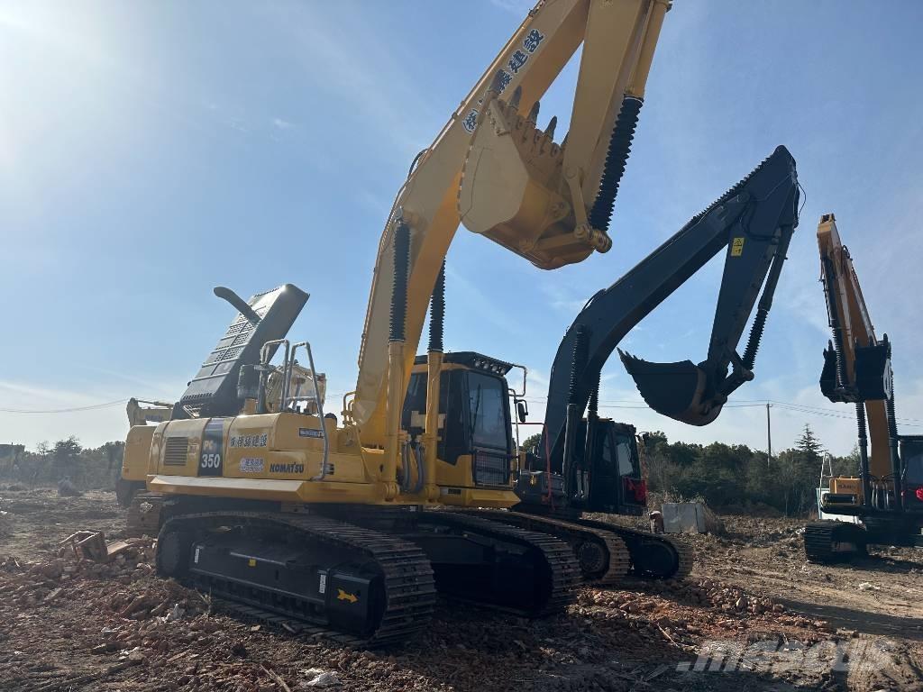 Komatsu PC 350-7 Pásová rýpadla