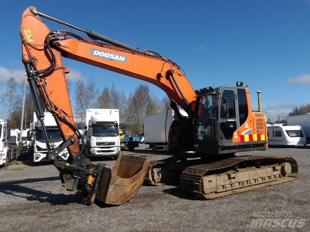 Doosan DX 235 LCR Pásová rýpadla