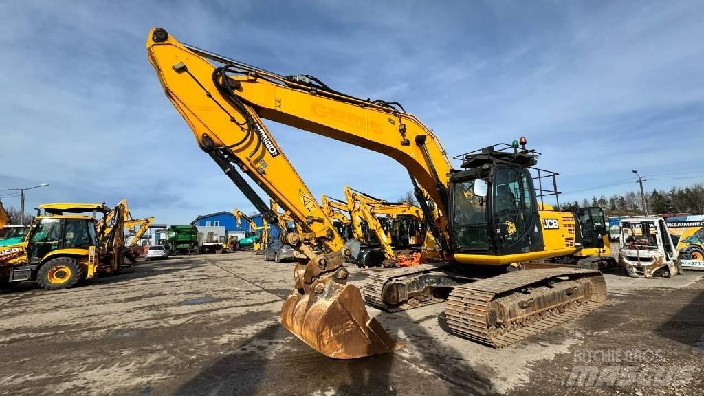 JCB JS 220 LC Pásová rýpadla