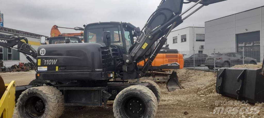 Yanmar B 110 W Kolová rýpadla