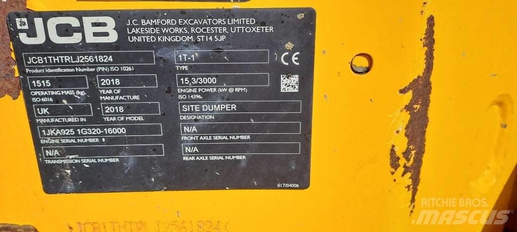 JCB 1 T Vyklápěcí dempry
