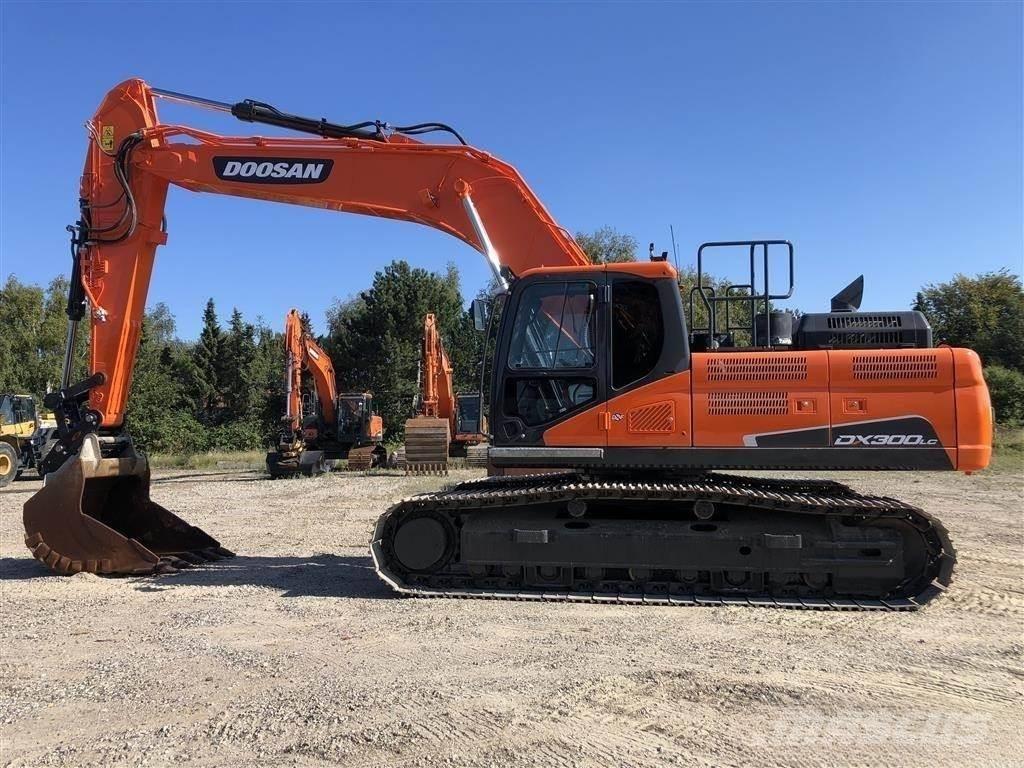 Doosan dx300 Pásová rýpadla