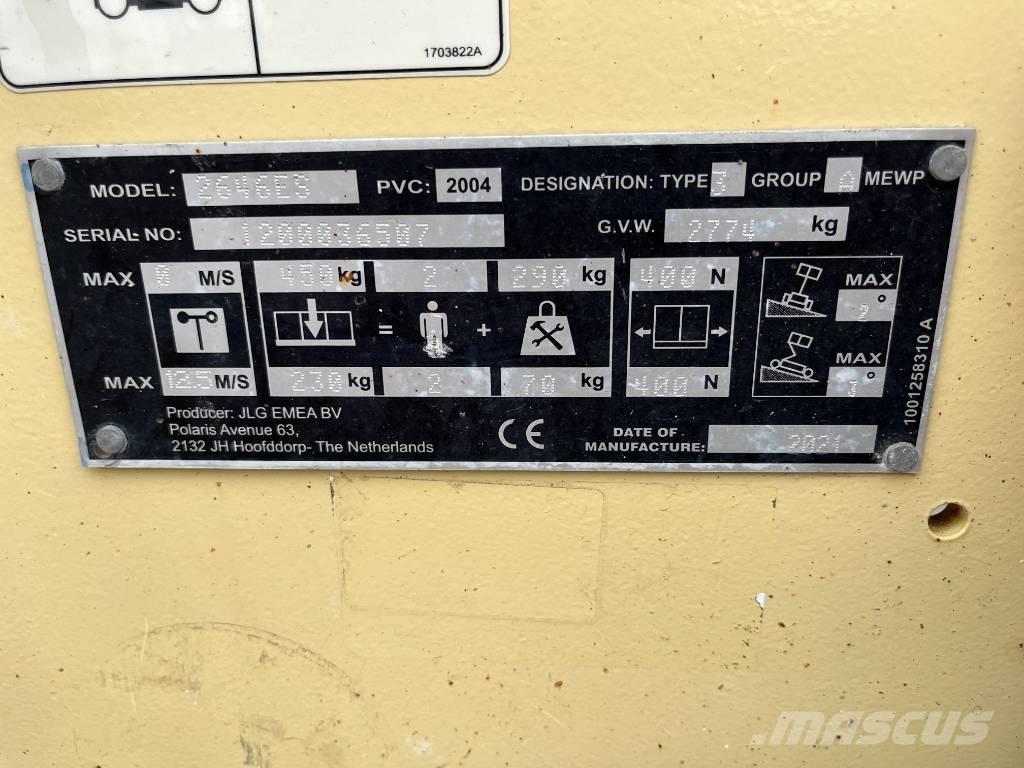 JLG 2646 ES Nůžková zvedací plošina