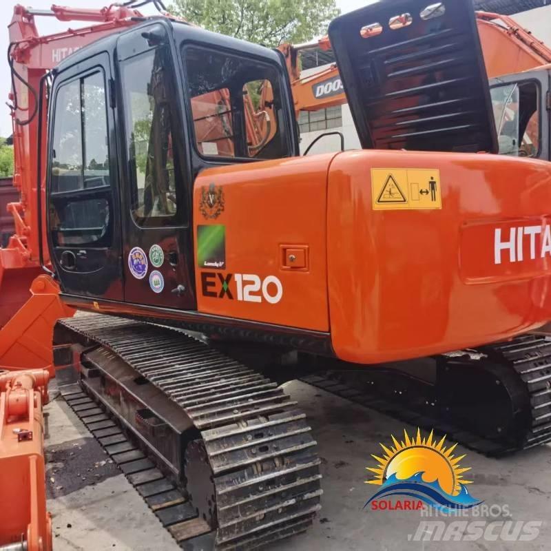 Hitachi EX 120 Pásová rýpadla