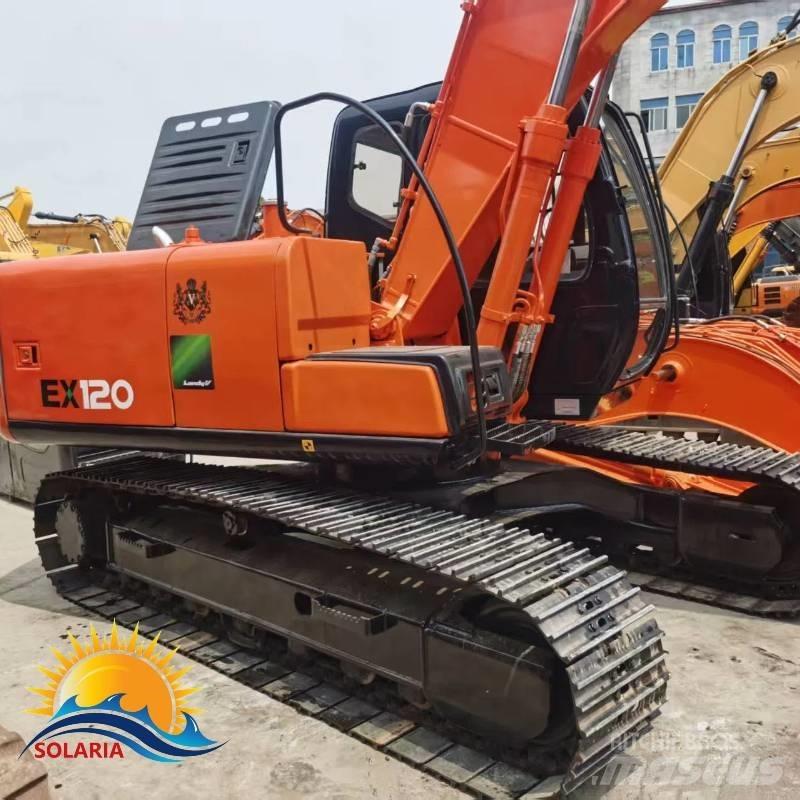 Hitachi EX 120 Pásová rýpadla