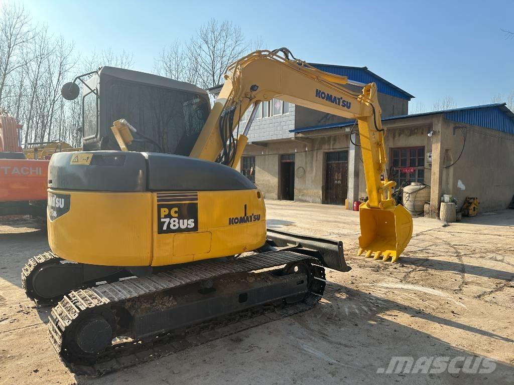 Komatsu pc78us Pásová rýpadla