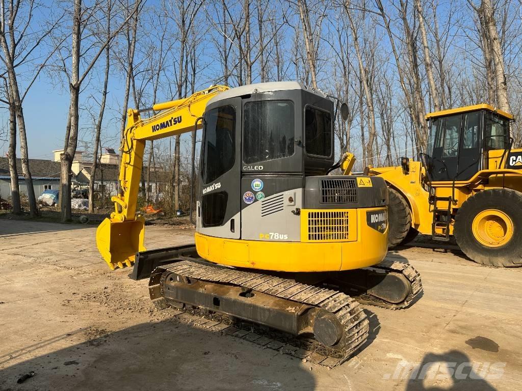 Komatsu pc78us Pásová rýpadla