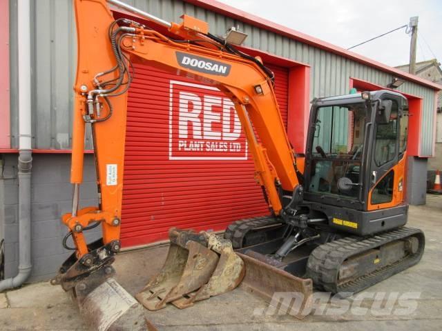 Doosan DX 63-3 Mini rýpadla < 7t
