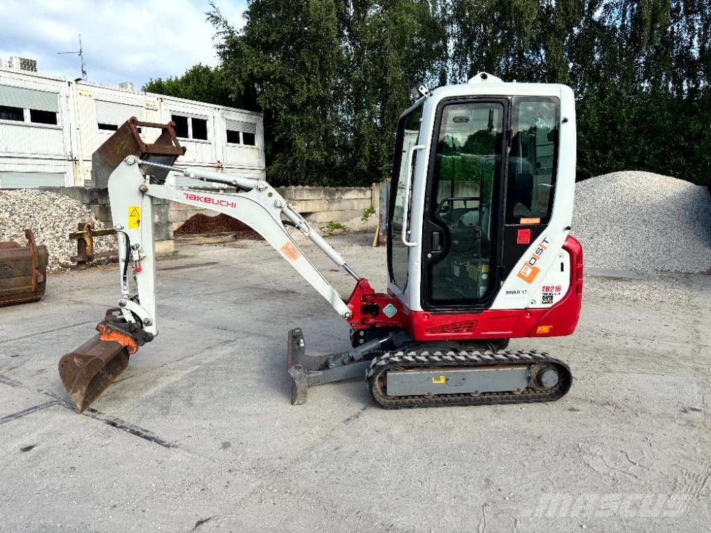Takeuchi TB 216 Mini rýpadla < 7t
