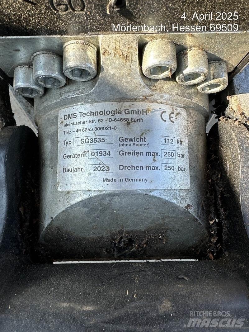 DMS SG3535 Klešťové drapáky