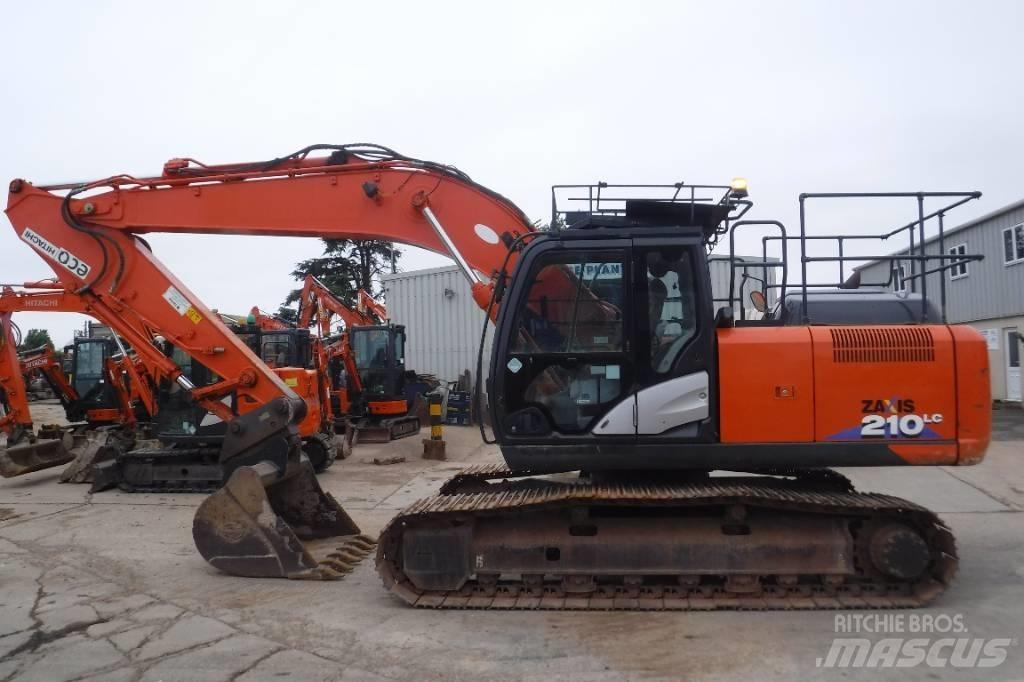 Hitachi ZX 210 LC-6 Pásová rýpadla