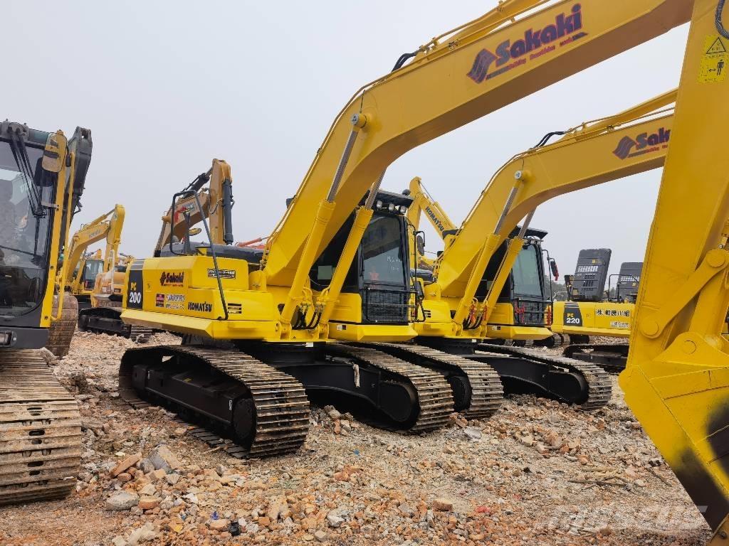 Komatsu pc200-8 Pásová rýpadla