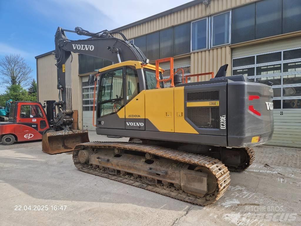 Volvo EC220EL Pásová rýpadla