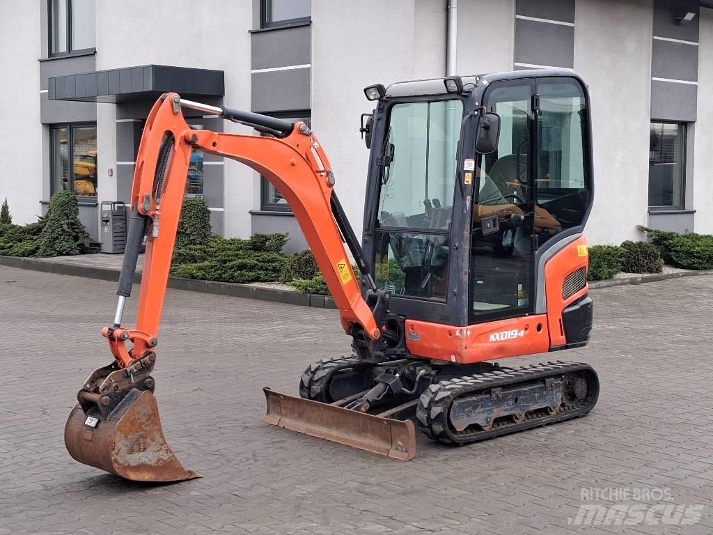 Kubota KX 019-4 Mini rýpadla < 7t