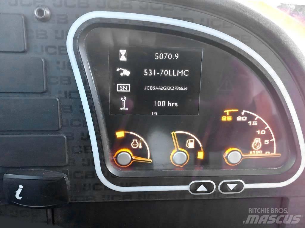 JCB 531-70 Teleskopické nakladače pro zemědělství