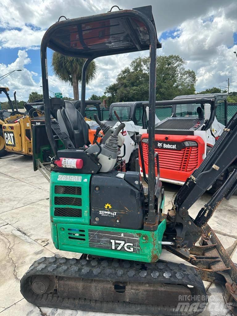 John Deere 17G Mini rýpadla < 7t
