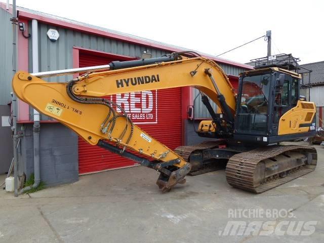 Hyundai HX160L Pásová rýpadla