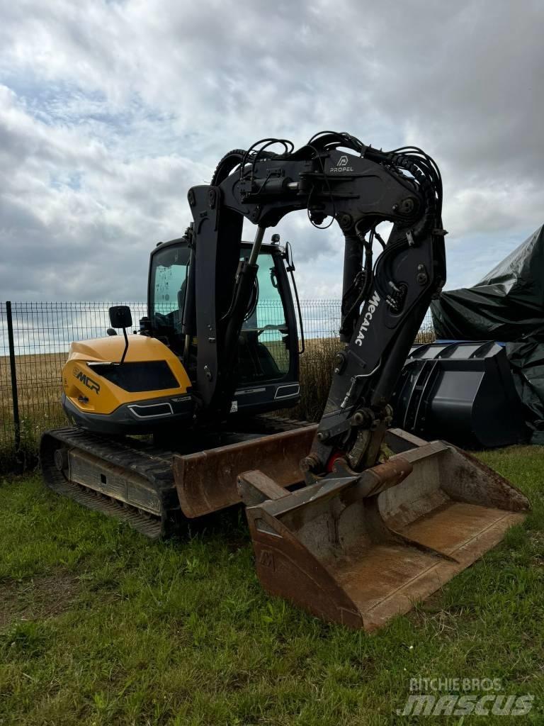 Mecalac 8 M CR Midi rýpadla 7t - 12t